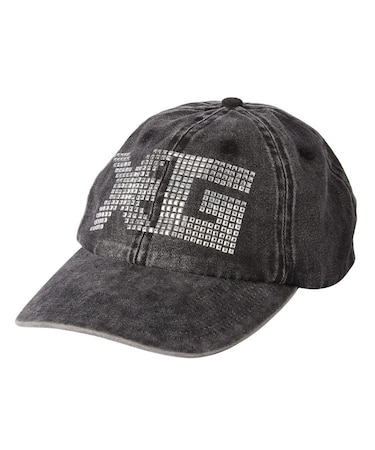 SQUARE STUDDED LOGO 6PANEL CAP
