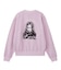 PIGMENT DYED FACE PATCH AND LOGO CREWNECK SWEATSHIRT