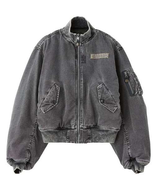 REVERSIBLE FADED MA-1 JACKET