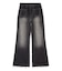 HEART POCKET FLARE DENIM PANTS
