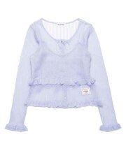 2-PIECE SHEER CARDIGAN