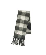GINGHAM CHECK LOGO STOLE