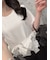 【USAGI ONLINE/ZOZOTOWN限定】リボンドッキングTシャツ