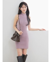 【セットアップ対応】アメスリニットミニワンピース