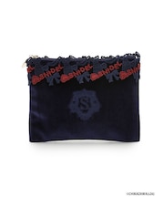 【SNIDEL×近沢レース店】ベロアポーチ