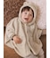 【ONLINE限定カラーあり】【BABY】パウダーベアポンチョ