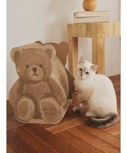 【CAT&DOG】ベアモチーフつめとぎ