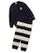 【ONLINE限定】【HOMME】ベビモコベアプルオーバー＆ロングパンツセット