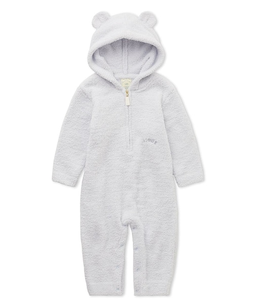 【限定カラーあり】【BABY】パウダーベアロンパース