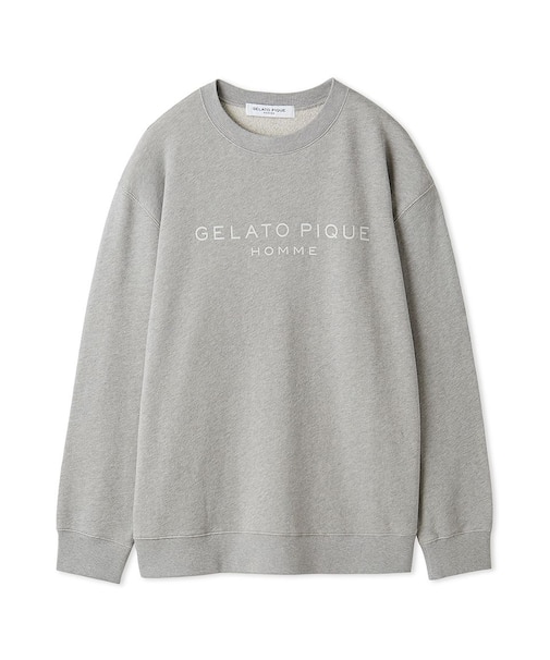 【ONLINE限定】【HOMME】コットン裏毛プルオーバー