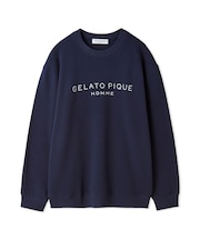 【ONLINE限定】【HOMME】コットン裏毛プルオーバー
