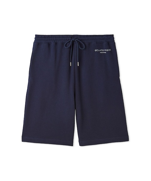 【ONLINE限定】【HOMME】コットン裏毛ハーフパンツ
