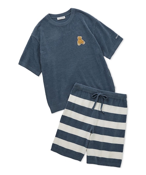 【ONLINE限定】【HOMME】エアモコベアワンポイントセットアップ