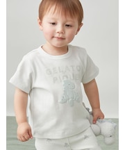 【BABY】ぬいぐるみワンポイントTシャツ
