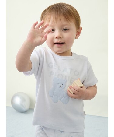 【BABY】ぬいぐるみワンポイントTシャツ