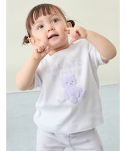 【BABY】ぬいぐるみワンポイントTシャツ