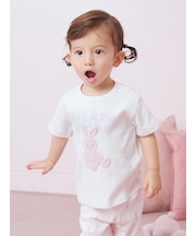 【BABY】ぬいぐるみワンポイントTシャツ