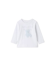【BABY】ぬいぐるみワンポイントロンT