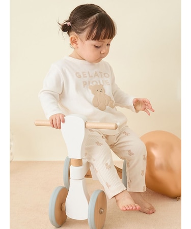 【BABY】ぬいぐるみ柄レギンスパンツ