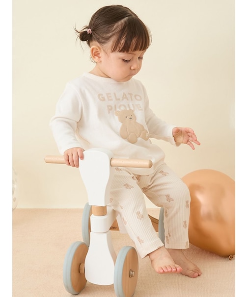 【BABY】ぬいぐるみ柄レギンスパンツ