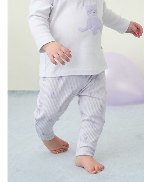 【BABY】ぬいぐるみ柄レギンスパンツ
