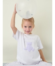 【KIDS】ぬいぐるみワンポイントTシャツ