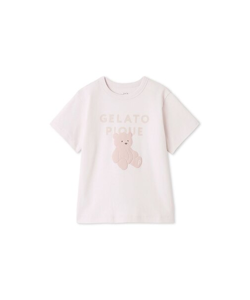 【KIDS】ぬいぐるみワンポイントTシャツ