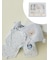 【ラッピング済み】【BABY】ベアブランケット&ぬいぐるみ&ボディースーツ&スタイ4点セット ギフトBOX