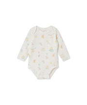 【BABY】長袖ボディスーツ