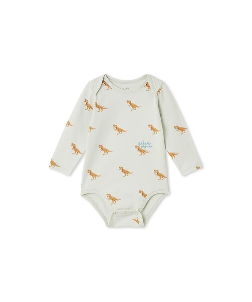 【BABY】長袖ボディスーツ