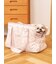 【CAT&DOG】ストロベリー柄キルティングキャリーバック