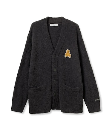 【ONLINE限定】【HOMME】ベビモコベアワンポイントカーディガン