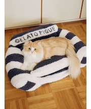 【CAT&DOG】ジェラートソファ型ベッドL