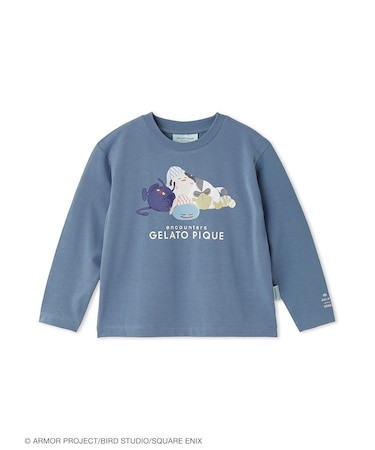 【ドラゴンクエスト】【キッズ】スリーピングモンスターワンポイントロンT