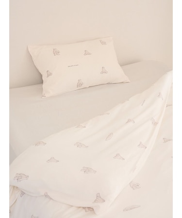 【IFMC.】【Sleep】総柄プリント寝具２点セット（ダブル）