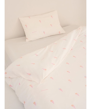 【IFMC.】【Sleep】総柄プリント寝具２点セット（シングル）