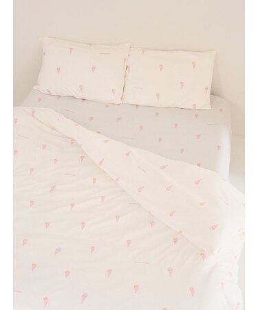 【IFMC.】【Sleep】総柄プリント寝具3点セット(シングル)