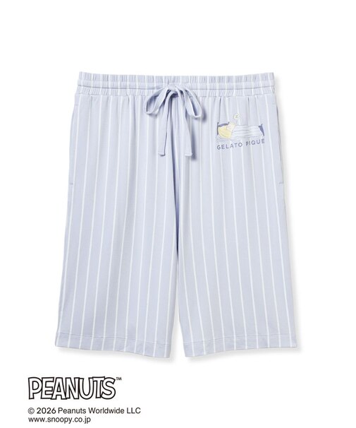 【PEANUTS】【HOMME】【接触冷感】ハーフパンツ