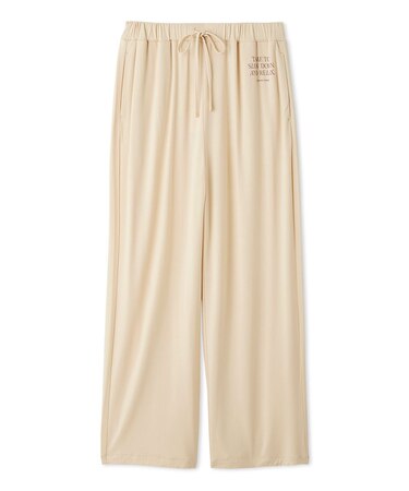レーヨンロゴロングパンツ
