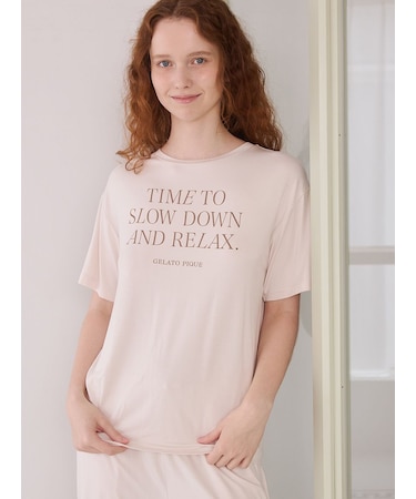 レーヨンロゴTシャツ