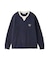 【HOMME】エアリーモコカレッジプルオーバー