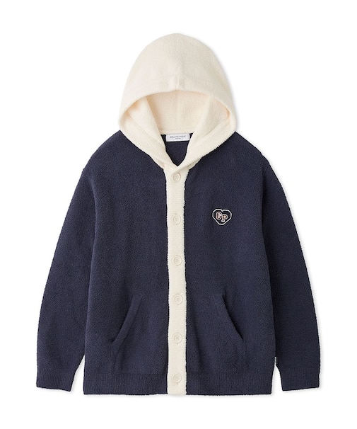 【HOMME】エアリーモコカレッジパーカ