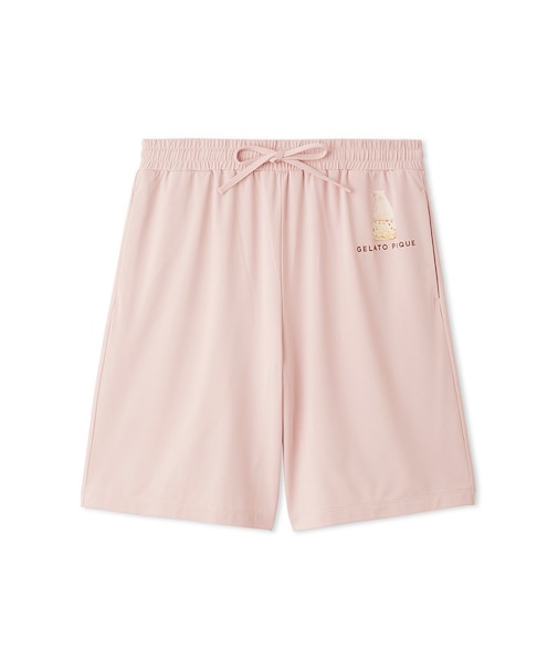 【HOMME】【抗菌防臭】シロクマプリンハーフパンツ