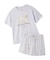 【ONLINE限定】【UVカット】お散歩ドッグワンポイントTシャツ&ショートパンツセット