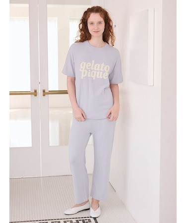 スムーズィーロゴジャガードロングパンツ