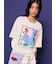 【SESAMESTREET×CPDHOOME meets GELATOPIQUE】コットンワンポイントプリントTシャツ