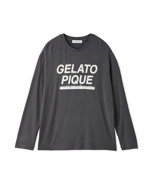 【HOMME】クールレーヨンロゴロンT
