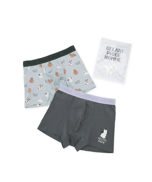 【HALLOWEEN】【HOMME】ナイトパレードDOGS柄ボクサーパンツ