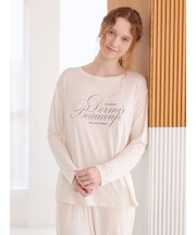 【UVカット】フレンチレーヨンロゴTシャツ