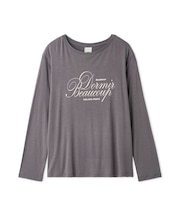 【UVカット】フレンチレーヨンロゴTシャツ